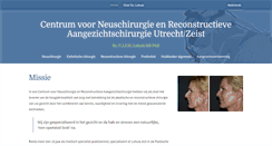 Desktop Screenshot of facial-plastic-surgery.nl